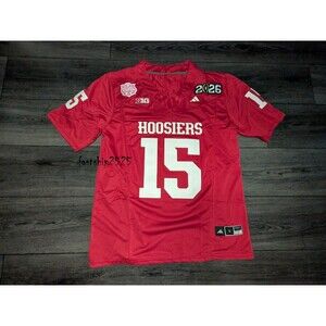 Fernando Mendoza #15 Indiana Hoosiers 2026 Natty Champs Jersey Small